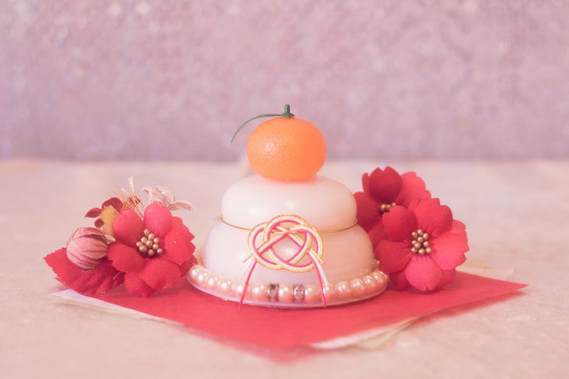 鏡餅は二段と三段どっちが正しい?橙とみかんどっちをのせるの?