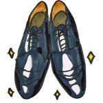 靴のお手入れに水拭きで臭いも解消