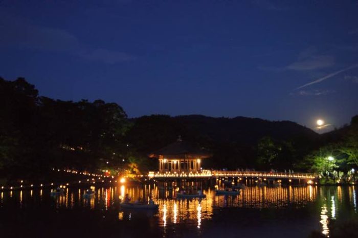 なら燈花会2019の日程と場所は?駐車場・花火・穴場も紹介!